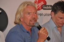 Richard Branson of Virgin Mobile